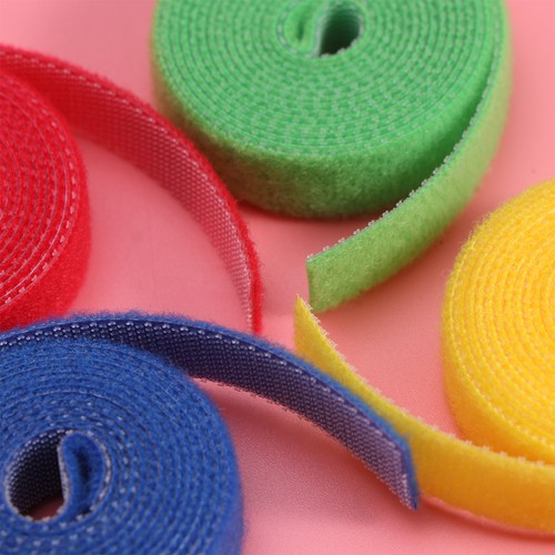 4 Pcs Nylon Cable Ties Self Adhesive Fastening Tape Cords Management - 第 8/11 張圖片