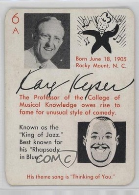 1945 Leister Game Company Auto Game Kay Kyser #6A 0q3