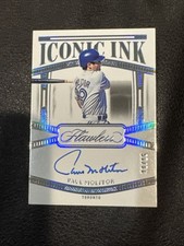 Paul Molitor 2024 Panini Flawless Iconic Ink #II-PM Auto /15 - Blue Jays