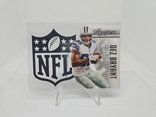 2015 Prestige NFL Shield DEZ BRYANT #9 *Cowboys*