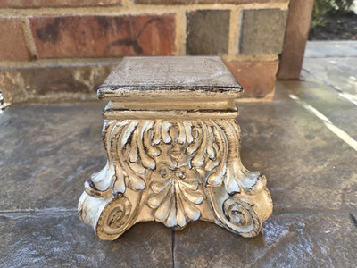 Capital Pillar Candleholder | PICK YOUR COLOR | Candle Riser | Pedestal Top
