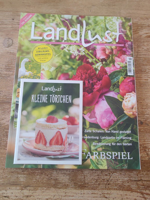 Landlust - Mai/Juni 2022 Zeitschrift Garten Wohnen Rezepte Landmagazin Jubiläum