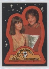 1978 Topps Mork & Mindy Stickers Friends … or lovelings? #15 0jk3