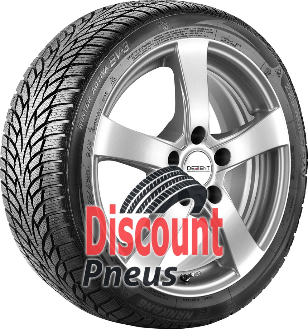 Nankang SV-3 165/60 R14 pneu hiver renforcé XL à haute adhérence sur le verglas