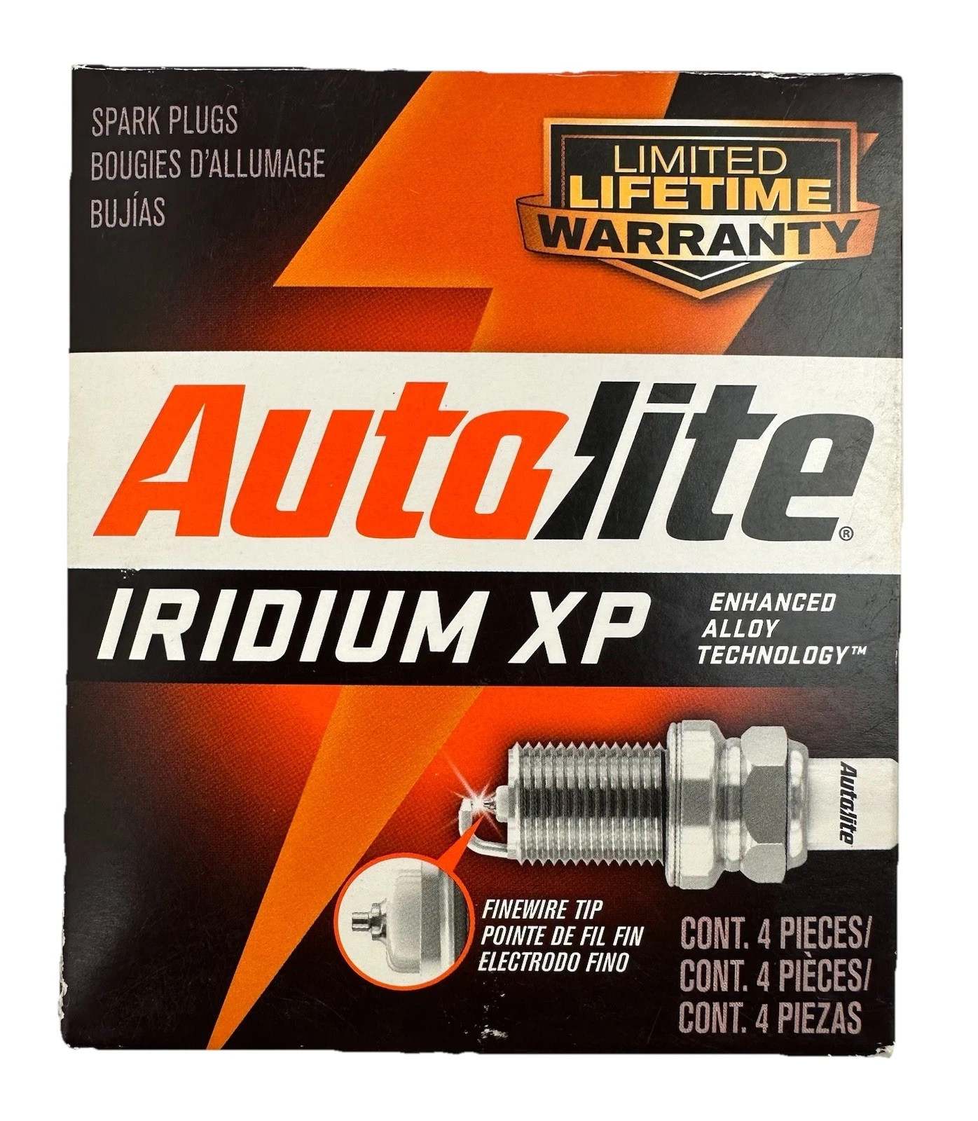 Autolite Iridium XP Automotive Replacement Spark Plugs, XP5683 4 Pack