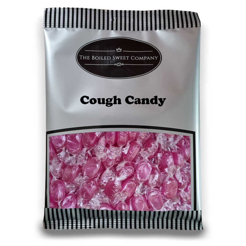 Cough Candy 1Kg - Wrapped, Herbal Flavour Boiled Sweets - Bulk 1 Kilo Bag