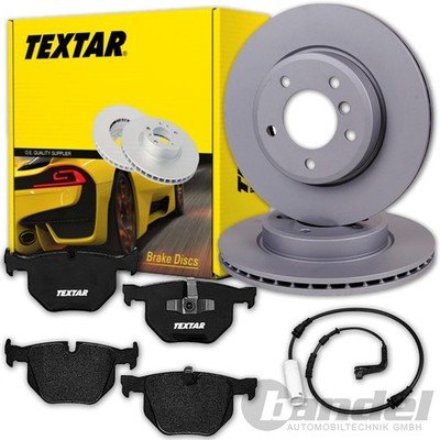 TEXTAR BREMSSCHEIBEN 336mm + BELÄGE HINTEN passend für BMW 3er E90 E91 E92 E93