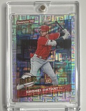 Shohei Ohtani ,Panini 2020 Donruss Highlights Silver vector, Angels #H-6 MLB