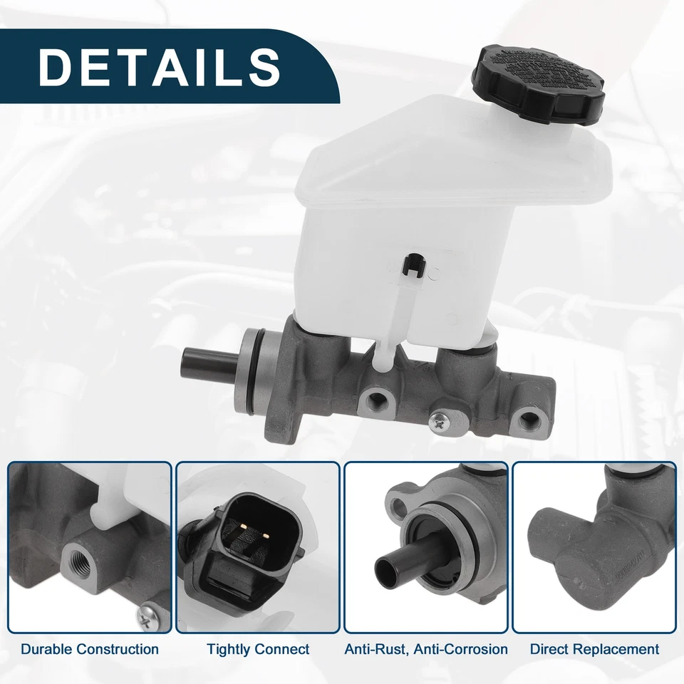 Cilindro maestro de freno con depósito Nº585101G100 para Kia Rio 2006-2011 Foto 4 de 4