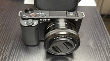 Sony Alpha ZV-E10 (ILCZV-E10L/B) Mirrorless Digital Camera & 16-50mm Lens