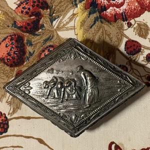 Silver Scenes Trinket Box | eBay