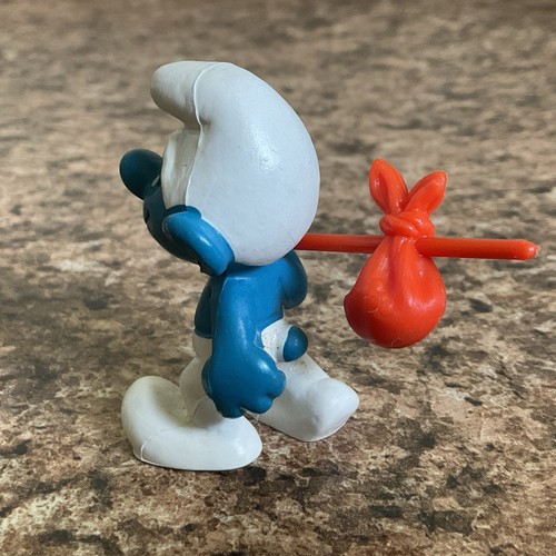 VINTAGE SMURF HOBO TRAVELER - Bild 3 von 4