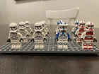 LEGO STARWARS LOT OF 12 CLONE TROOPER MINIFIGURES! ALL MINT CONDITION!