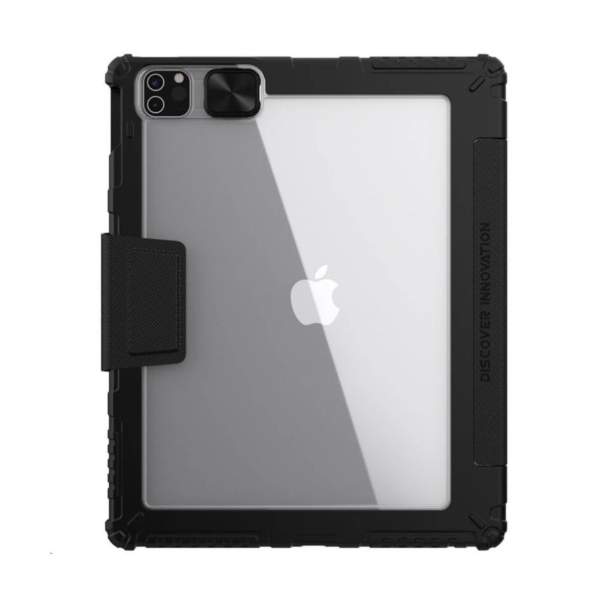 Étui support iPad Pro 12.9 Nillkin Bumper Pro avec protège-caméra Noir