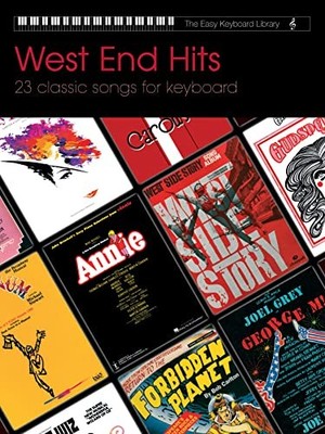 West End Hits (Easy Keyboard Library) Paperback / softback Book The Fast Free
