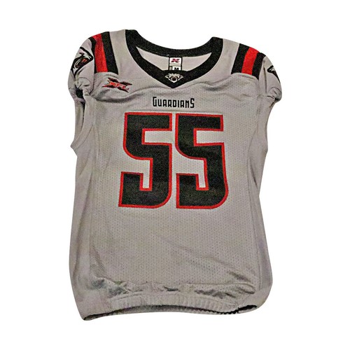 Camiseta deportiva visitante Charles Wright New York Guardians 2020 emitida por el juego M