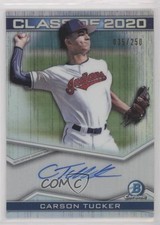 2020 Bowman Draft Class of 2020 Auto 35/250 Carson Tucker #C20A-CT Auto 1kd7