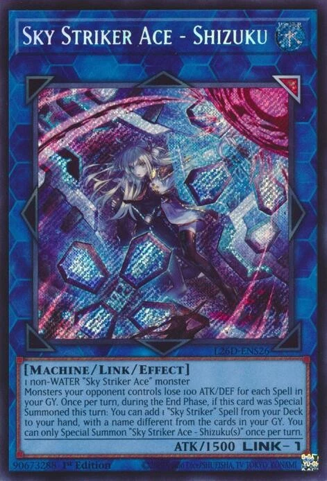 Sky Striker Ace = Zero L26D-ENS34 Legendary Modern Decks 2026 for