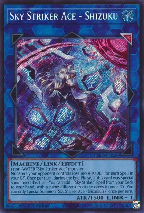 Sky Striker Ace - Shizuku L26D-ENS26 Legendary Modern Decks 2026