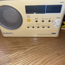 Roberts R9974 portable radio- with power supply and instructions- used-Tested