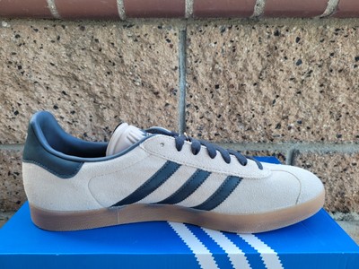 Adidas Originals Gazelle Shoes Men's Size 13 Wonder Taupe Indigo Gum IG6199  | eBay