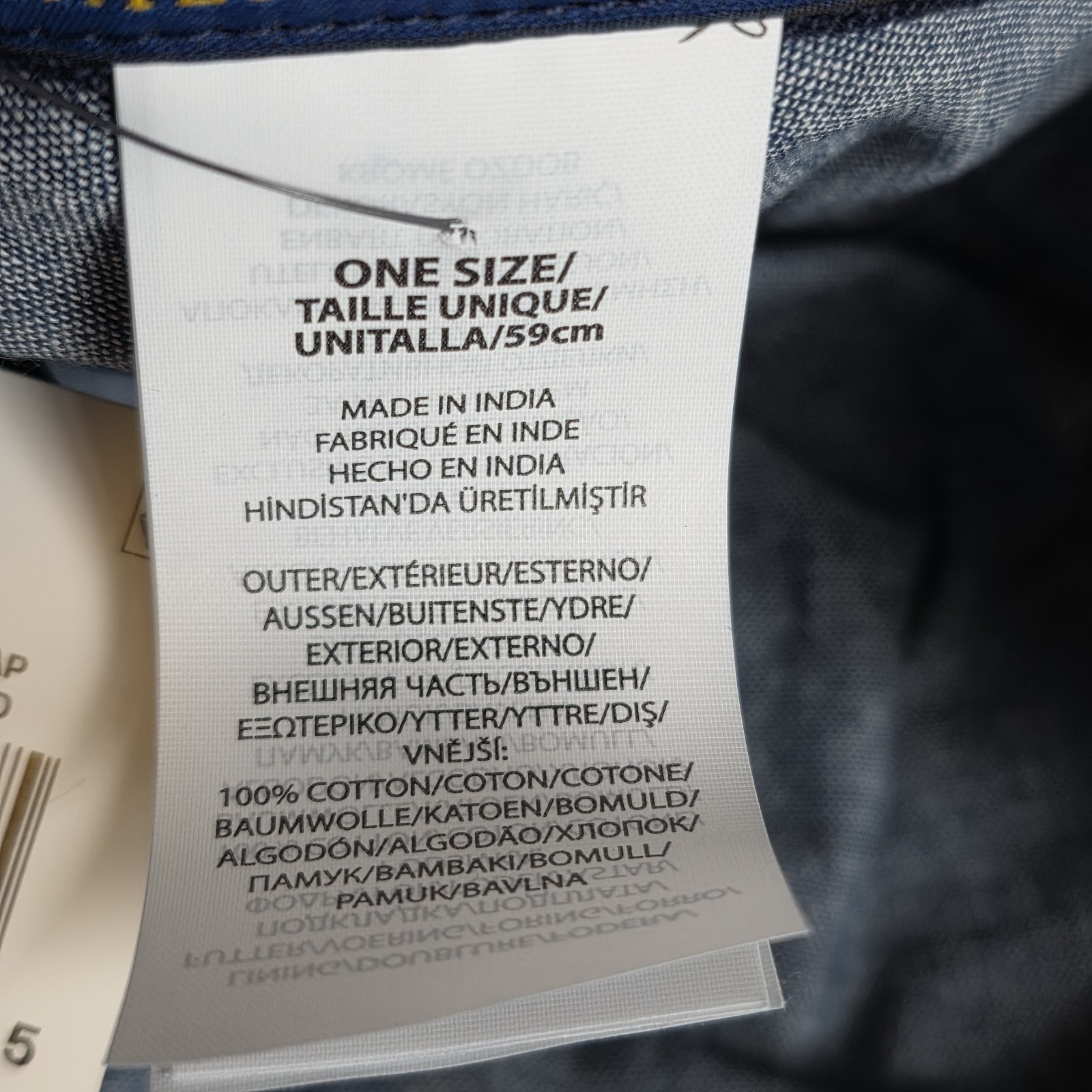 New Polo Ralph Lauren Plaid Flat Cap Newsboy Ivy Hat Navy Blue One Size thumbnail 8