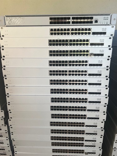 Cisco Meraki 10pcs MS320-24P-HW 600-20060 UNCLAIMED/TESTED 10x 24 Port Ethernet - Picture 2 of 6