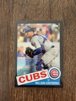 WILLSON CONTRERAS - BLACK /199 - SILVER PACK - 2020 TOPPS UPDATE - CPC-13