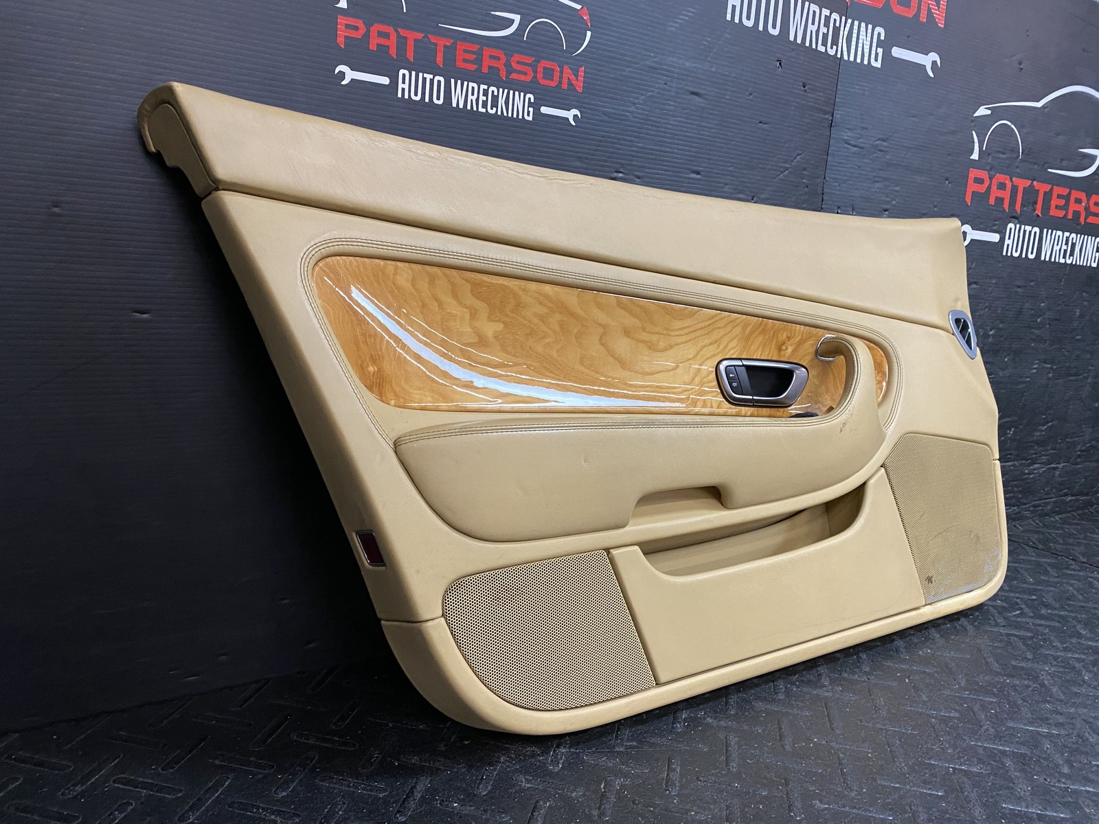 07-11 BENTLEY CONTINENTAL FRONT DRIVER LEFT INTERIOR DOOR TRIM PANEL 3W3867213P