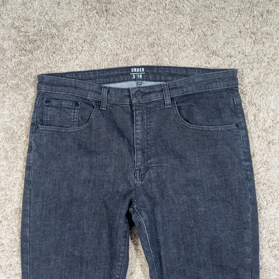 Under 510 Jeans Mens 36x26 (34x26) Black Stretch U-510 Casual Denim Work - Image 2 of 4