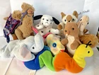 Vintage TY Beanie Babies Lot of 8 Pre-Owned plush dolls toys