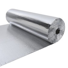 3mm Single Bubble Double Aluminium Foil Reflective Insulation Roll 0.6m×8.4m