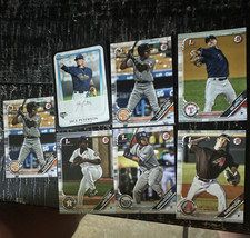Bowman 2021 Bowman 1st Bowman 7-Card Lot Marco Luciano Cristian Javier