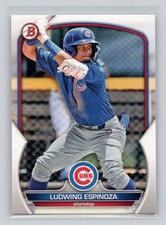 Ludwing Espinoza 2023 Bowman Draft Baseball #BD-117 Chicago Cubs