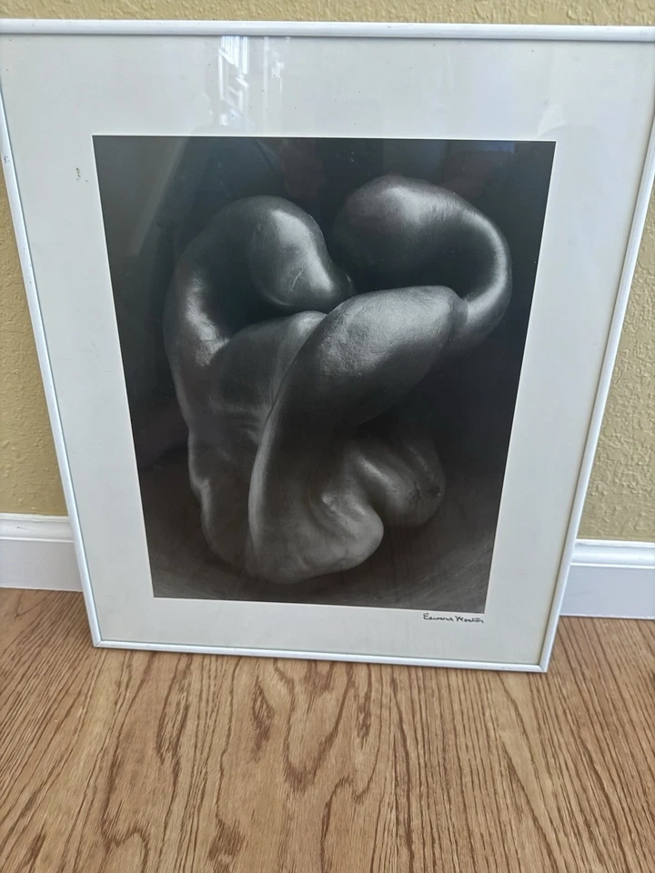 Póster Edward Weston "Bell Pepper" 1979, enmarcado de colección Foto 2 de 3