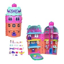 New Mattel JFT91 POLLY POKET Ice Cream House Doll Playset
