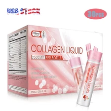 Collagen Drink Marine Collagen Peptides Liquid Collagen Shot Collagen Supplement