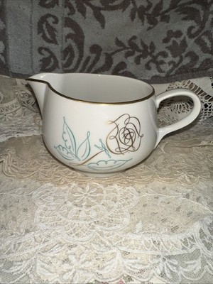 Spencerian Rose Creamer, by Easterling