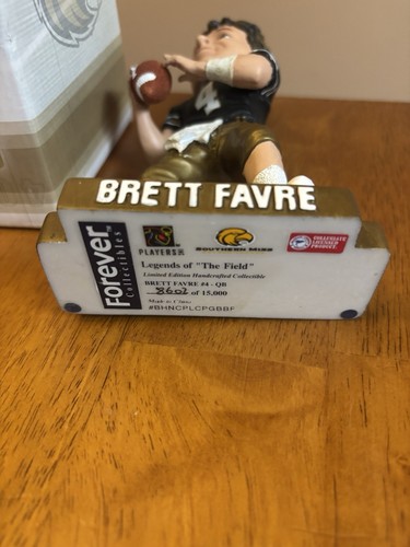 BRETT FAVRE Southern Miss Mississippi Golden Eagles Bobblehead Packers Rare - Picture 6 of 6