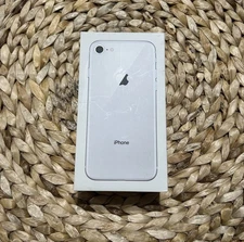 iPhone 8 Plus Silver Apple 256 GB EMPTY BOX  ONLY - See Pictures