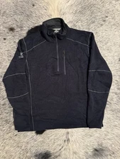 KÜHL Men’s XL Fleece Quarter-Zip – Innovative Industrial Properties Embroidery