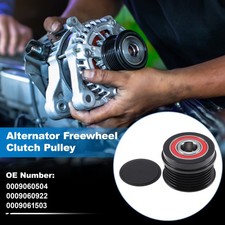 0009060504 Puleggia frizione ruota libera alternatore per Infiniti Q50 L4 2.0L 1 set
