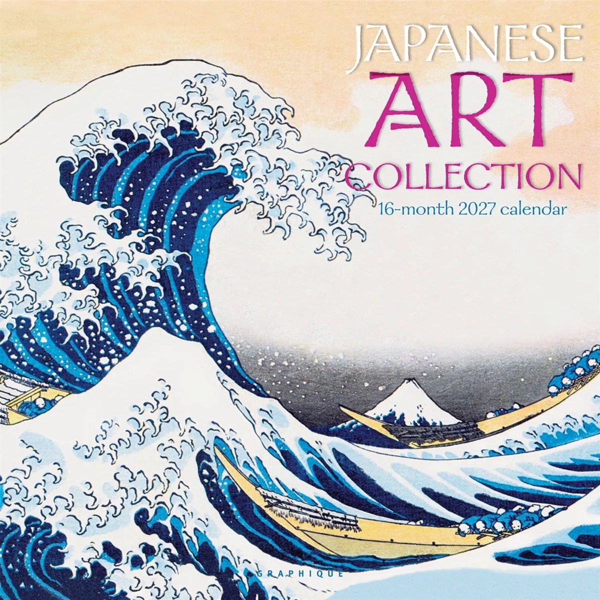 Rackhams Japanese Art Collection Calendar 2027, Wall Calendars, Month To View, Art, Gift - Image 2
