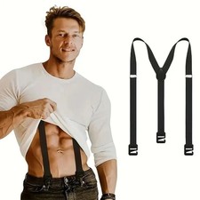 Hidden Suspenders Adjustable Under The Shirt Suspenders for Men Fashion