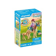 PLAYMOBIL 71498 Kind mit Pony und Fohlen