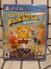 SpongeBob Squarepants: Battle for Bikini Bottom Rehydrated - Sony PS4 New Sealed
