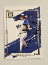 2024 Impeccable Greg MADDUX #/60 Atlanta Braves Cubs #73 Silver 