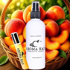 Juicy Peaches Perfume Body Spray  Roll-On Fragrance Duo Alcohol-Free 3 Sizes