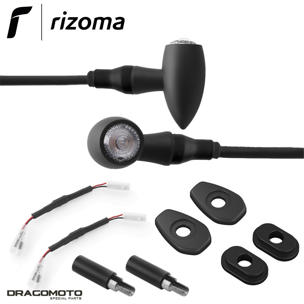 Clignotants CLUB Rizoma en aluminium usiné pour Honda Hornet 1000 style premium