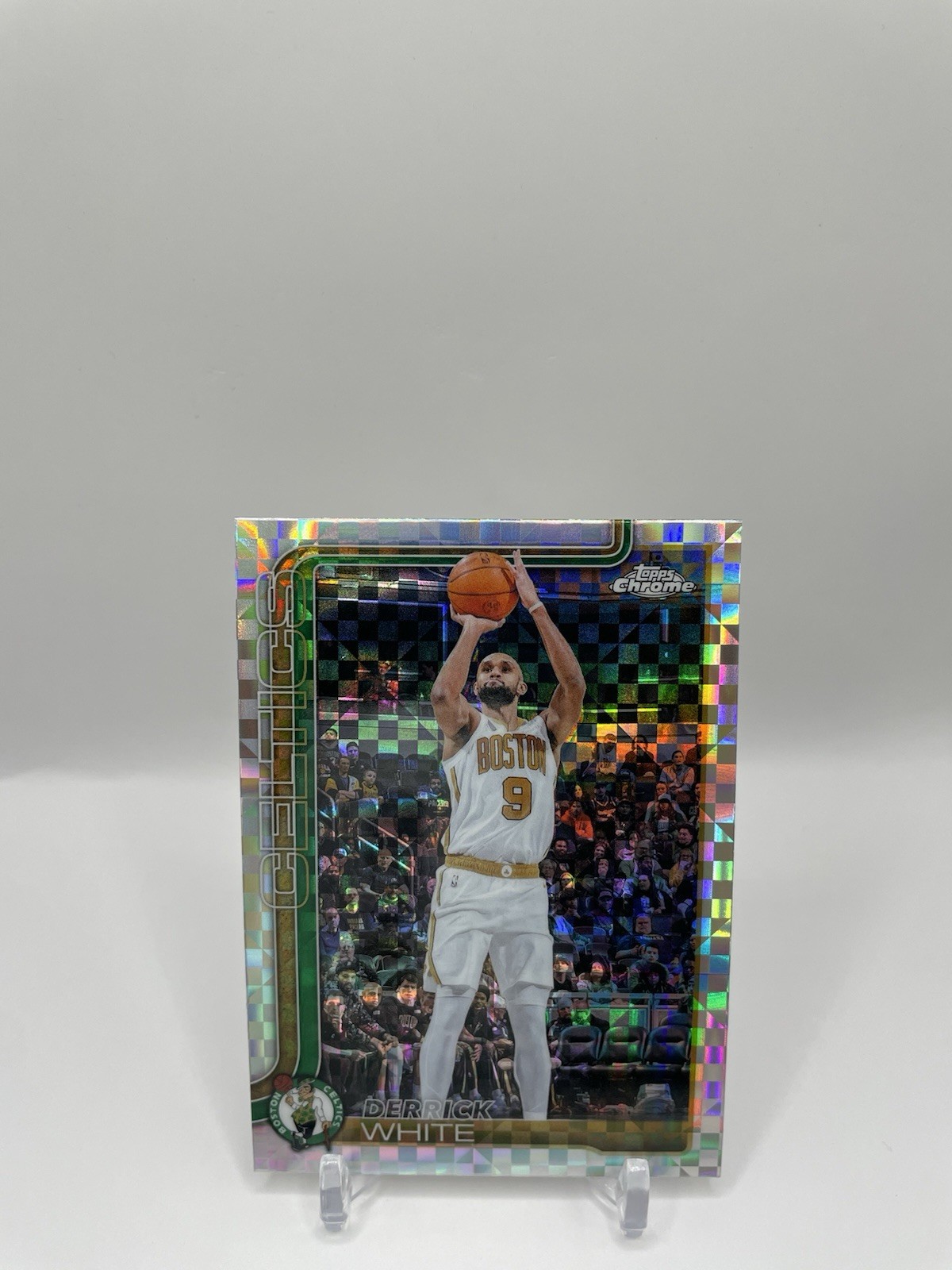 2025-26 Topps Chrome Update - Derrick White #40 X-Fractor